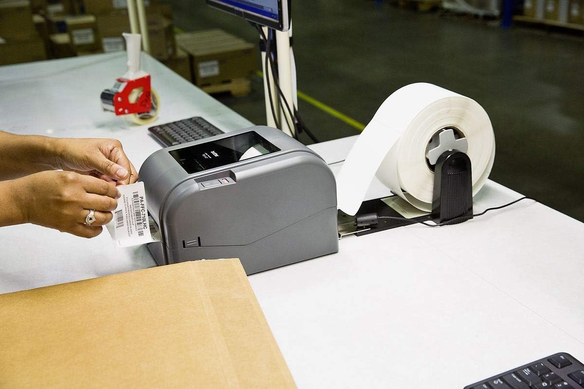Brother TD-4750TNWB Desktop Direct Thermal/Thermal Transfer Printer - Monochrome - Label Print - Ethernet - USB - Serial - Bluetooth - Image 7